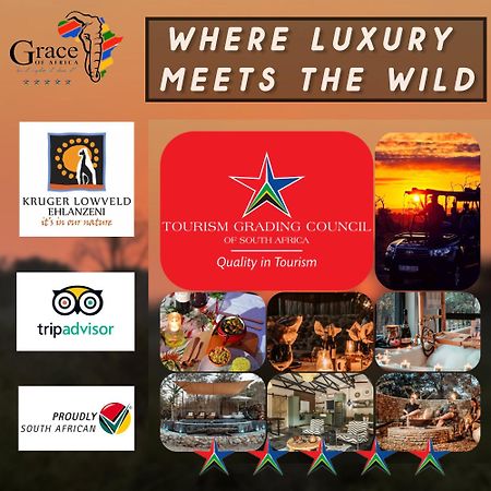 Grace Of Africa, Couples 5 Star Nature Lodge Marloth Park Exterior photo